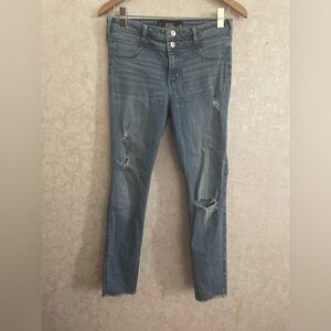 Hollister women's size 9 high rise jean legging jeans